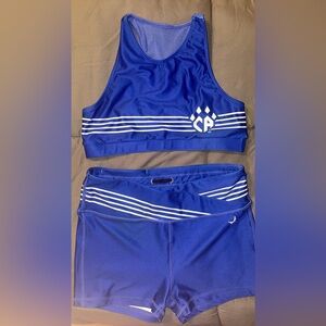 Two practice wears YXL cheer athletics
